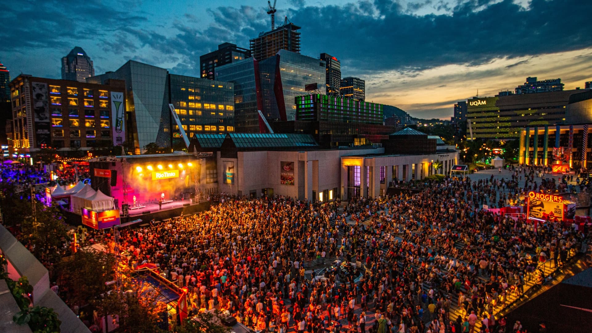 L'attarctivité du centre-ville se confirme : festival de jazz de Montréal