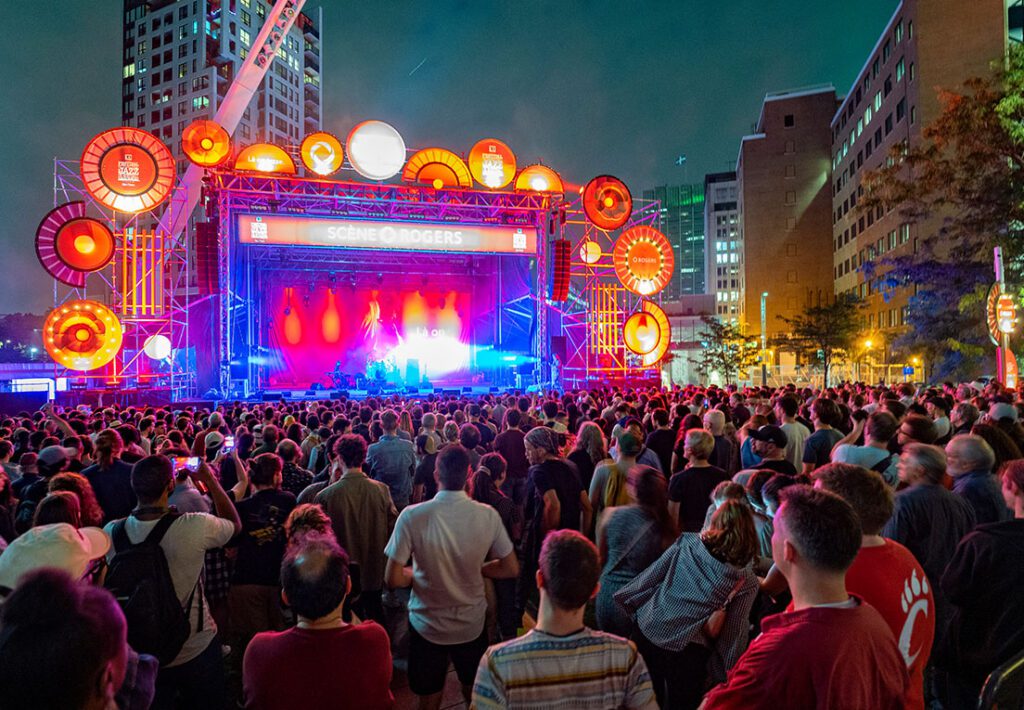 Festival International de Jazz at the Quartier des Spectacles