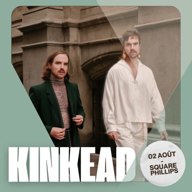 Kinkead, concert gratuit au centre-ville de Montréal, 02 août 2024