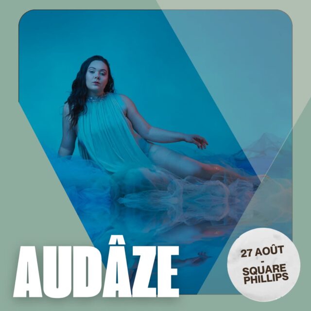 Audâze, concert gratuit au centre-ville de Montréal, 27 août 2024