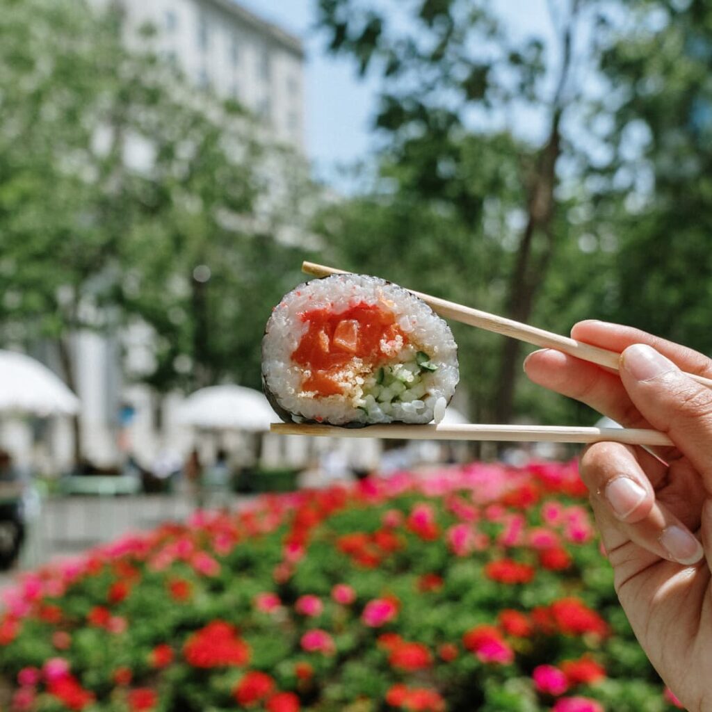 Les places où prendre un lunch à emporter pour manger au square Dorchester.