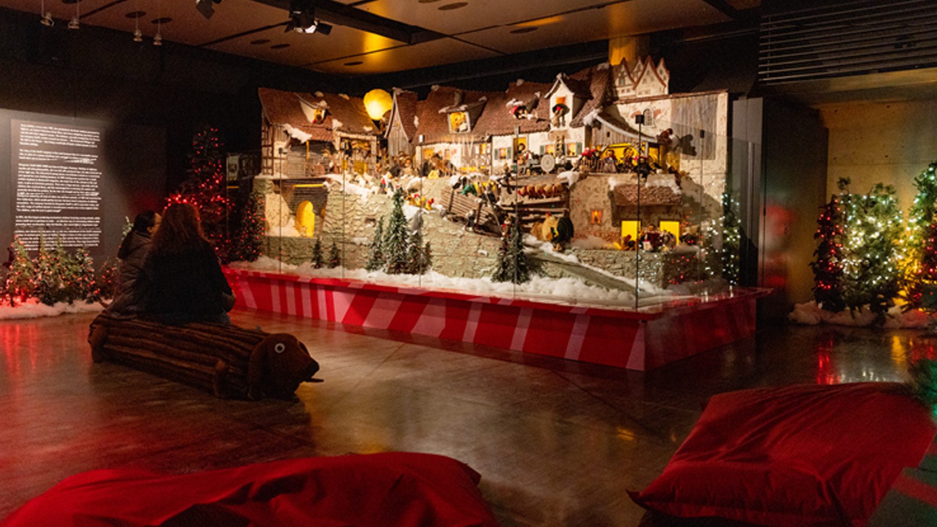 Christmas display at the McCord Stewart museum