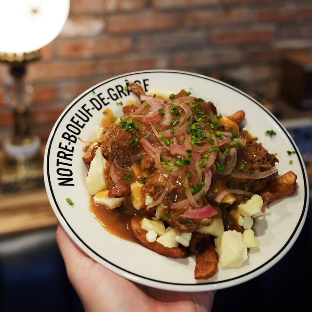 Poutine week au Notre Boeuf de Grâce du centre-ville de Montréal