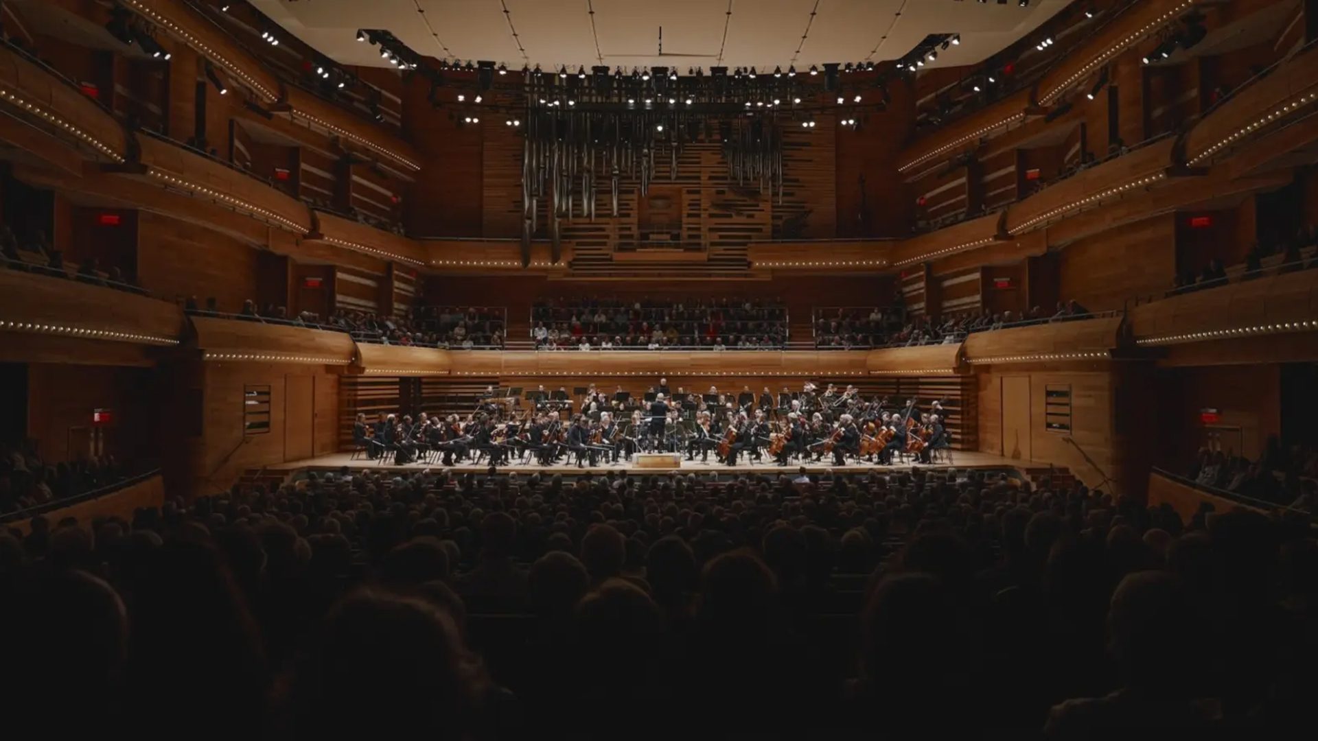 Concert de l'OSM à la Maison symphonique de Montréal.