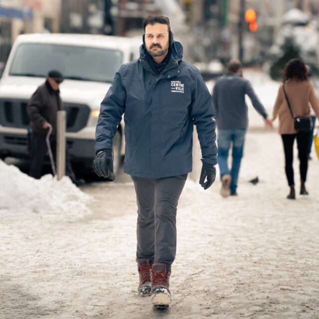 Sundeep Patel, l'agent de terrain de Montréal centre-ville