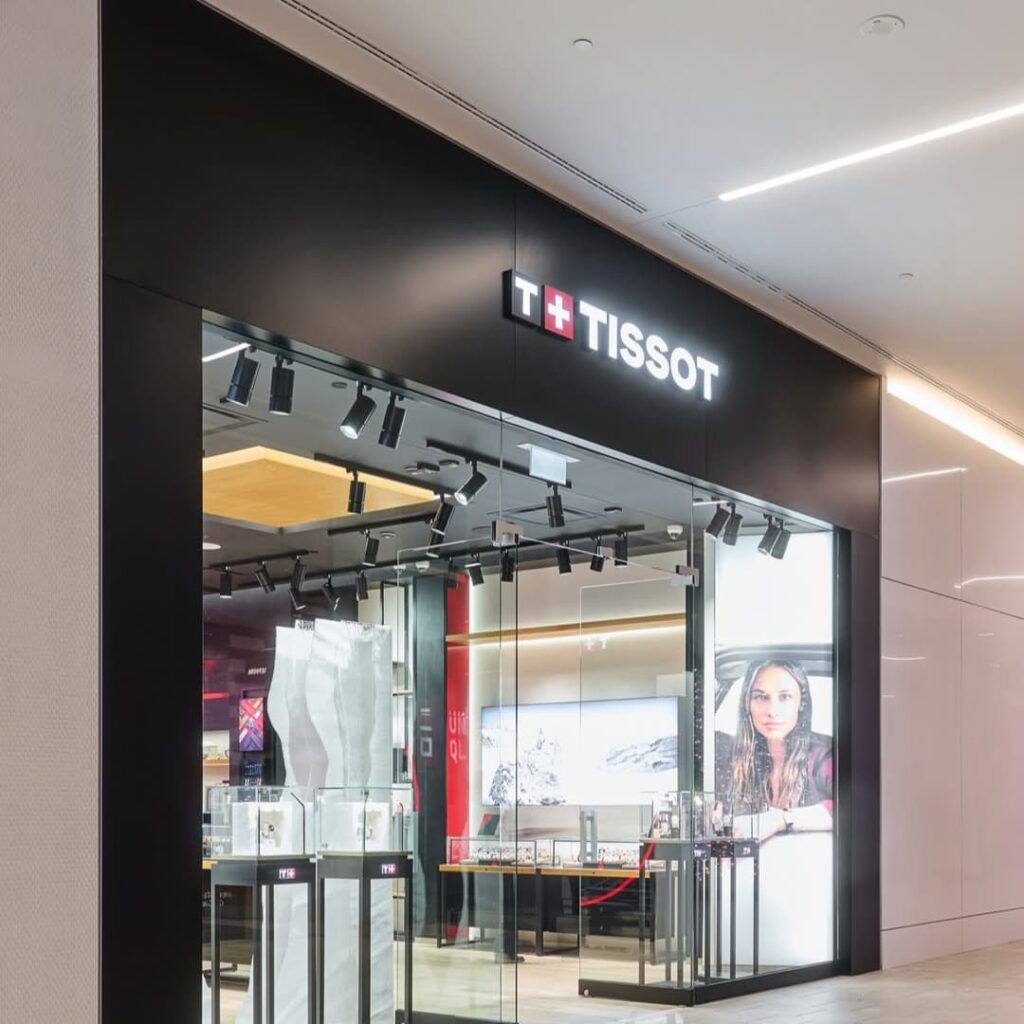 Facade de la boutique Tissot